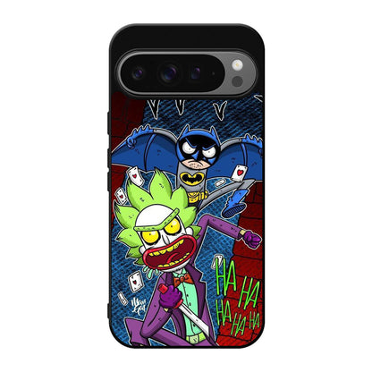 Rick And Morty Bat And Joker Clown Google Pixel 9 Pro / Pixel 9 Pro XL Case