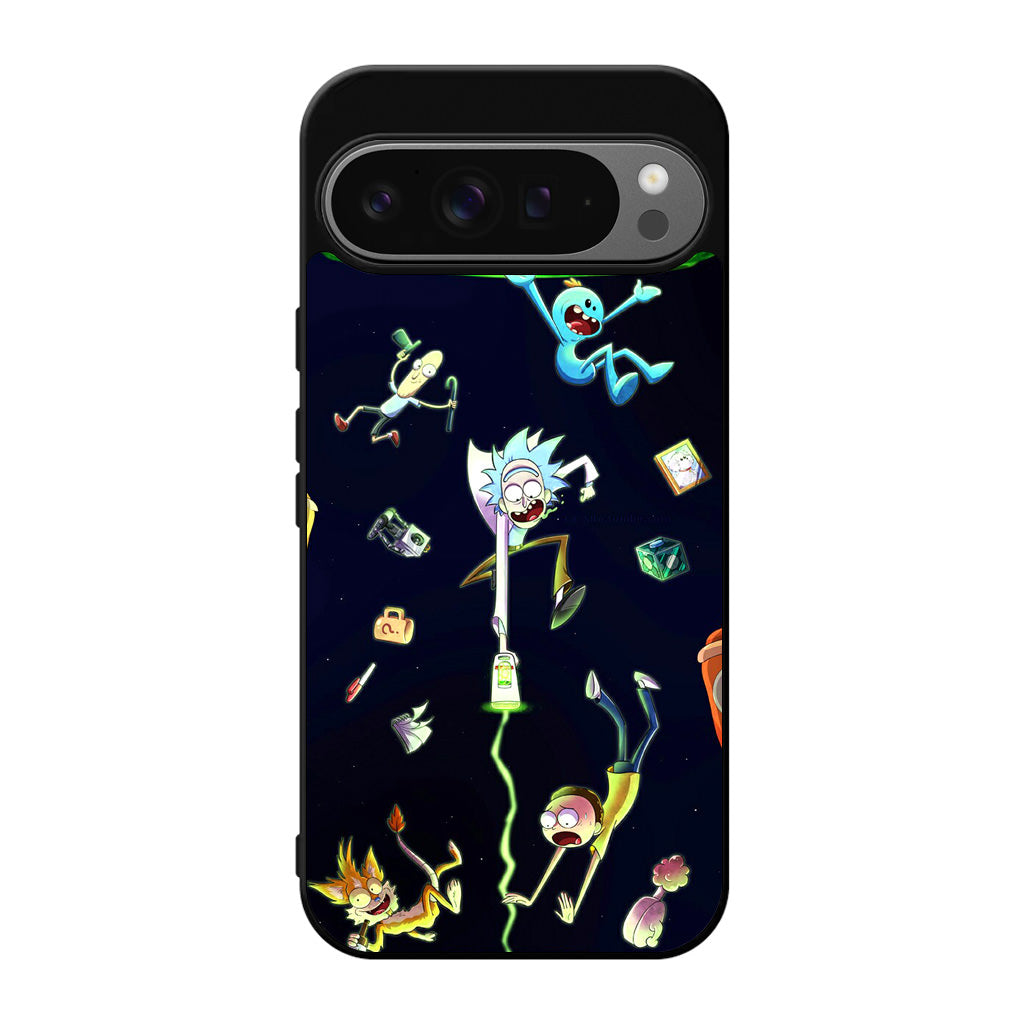 Rick And Morty Portal Fall Google Pixel 9 Pro / Pixel 9 Pro XL Case