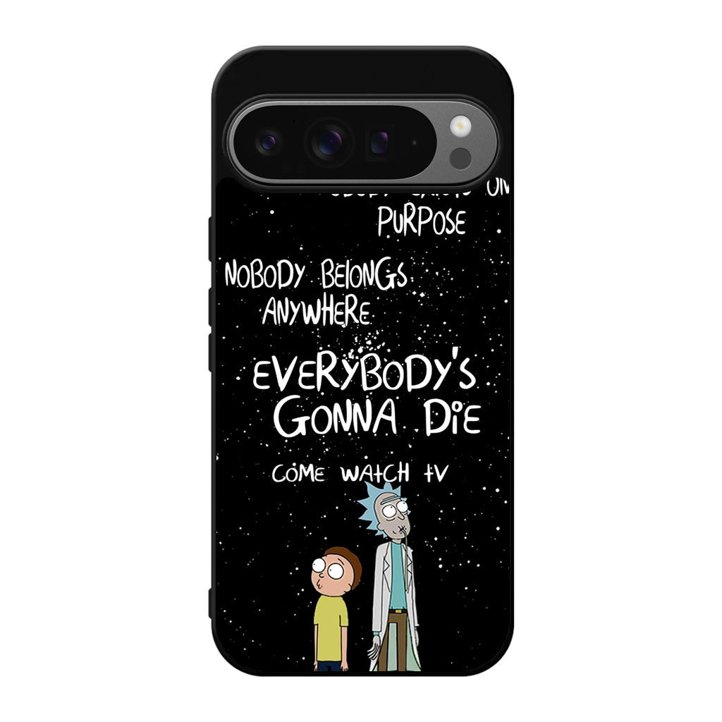 Rick And Morty Quotes Google Pixel 9 Pro / Pixel 9 Pro XL Case