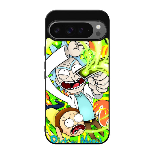 Rick And Morty Shoot Portal Gun Google Pixel 9 Pro / Pixel 9 Pro XL Case