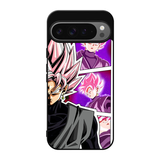 Super Goku Black Rose Collage Google Pixel 9 Pro / Pixel 9 Pro XL Case