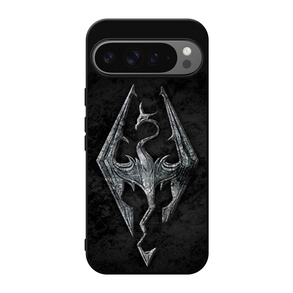 The Elder Scrolls V Skyrim Logo Google Pixel 9 Pro / Pixel 9 Pro XL Case