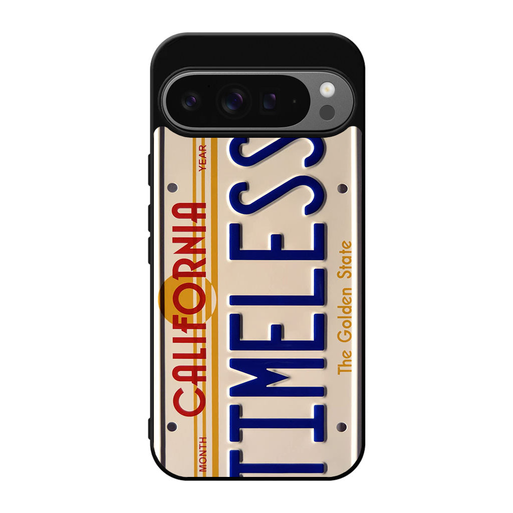 Back to the Future License Plate Timeless Google Pixel 9 Pro / Pixel 9 Pro XL Case