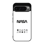NASA Minimalist White Google Pixel 9 Pro / Pixel 9 Pro XL Case