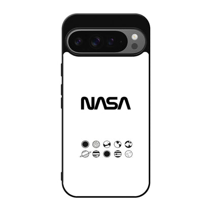 NASA Minimalist White Google Pixel 9 Pro / Pixel 9 Pro XL Case