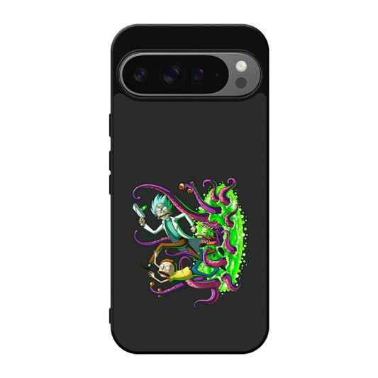 Rick And Morty Pass Through The Portal Google Pixel 9 Pro / Pixel 9 Pro XL Case