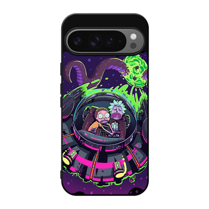 Rick And Morty Spaceship Google Pixel 9 Pro / Pixel 9 Pro XL Case