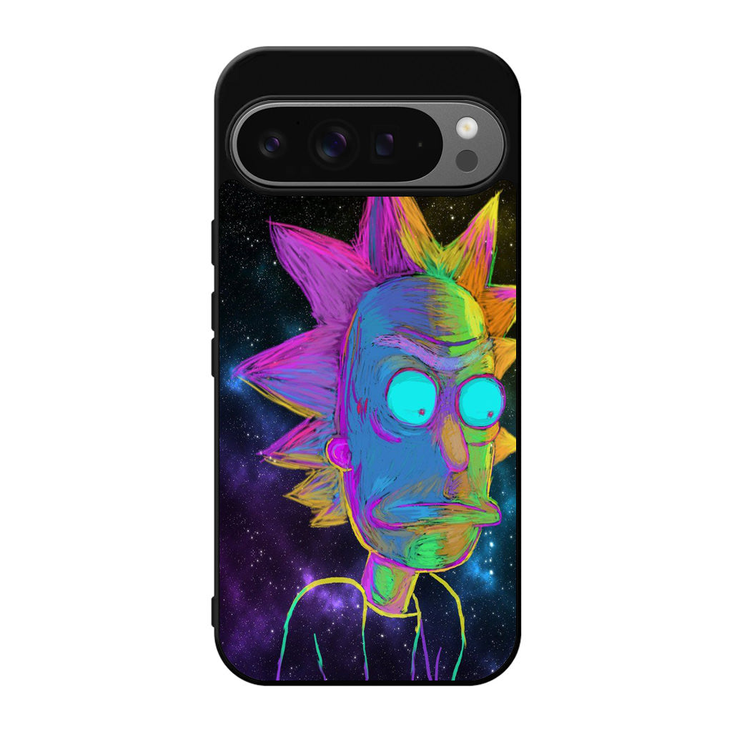 Rick Colorful Crayon Space Google Pixel 9 Pro / Pixel 9 Pro XL Case