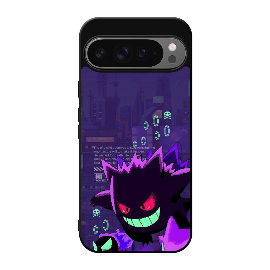 Gengar Pixel Art Google Pixel 9 Pro / Pixel 9 Pro XL Case