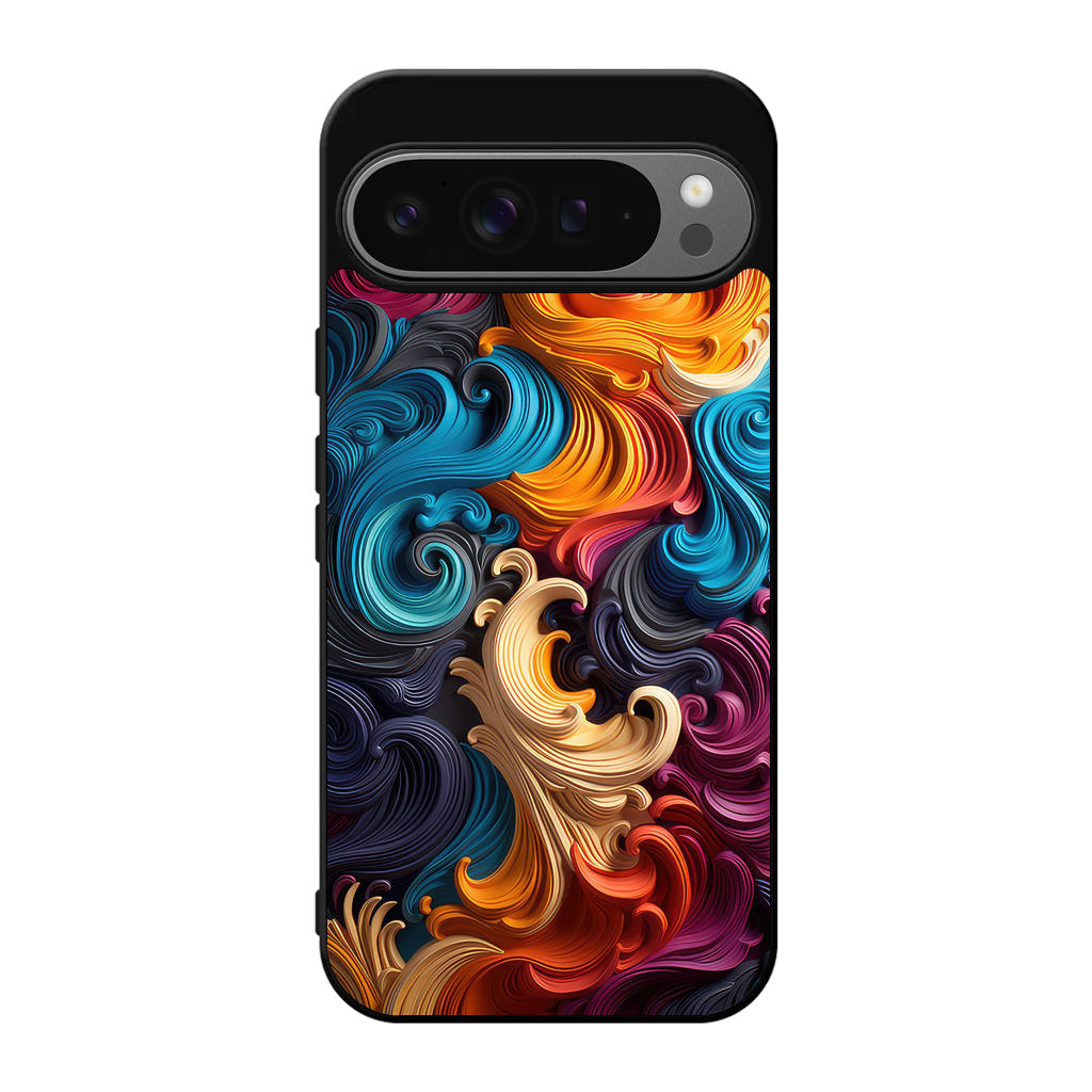 The Dance of Abstract Waves Google Pixel 9 Pro / Pixel 9 Pro XL Case