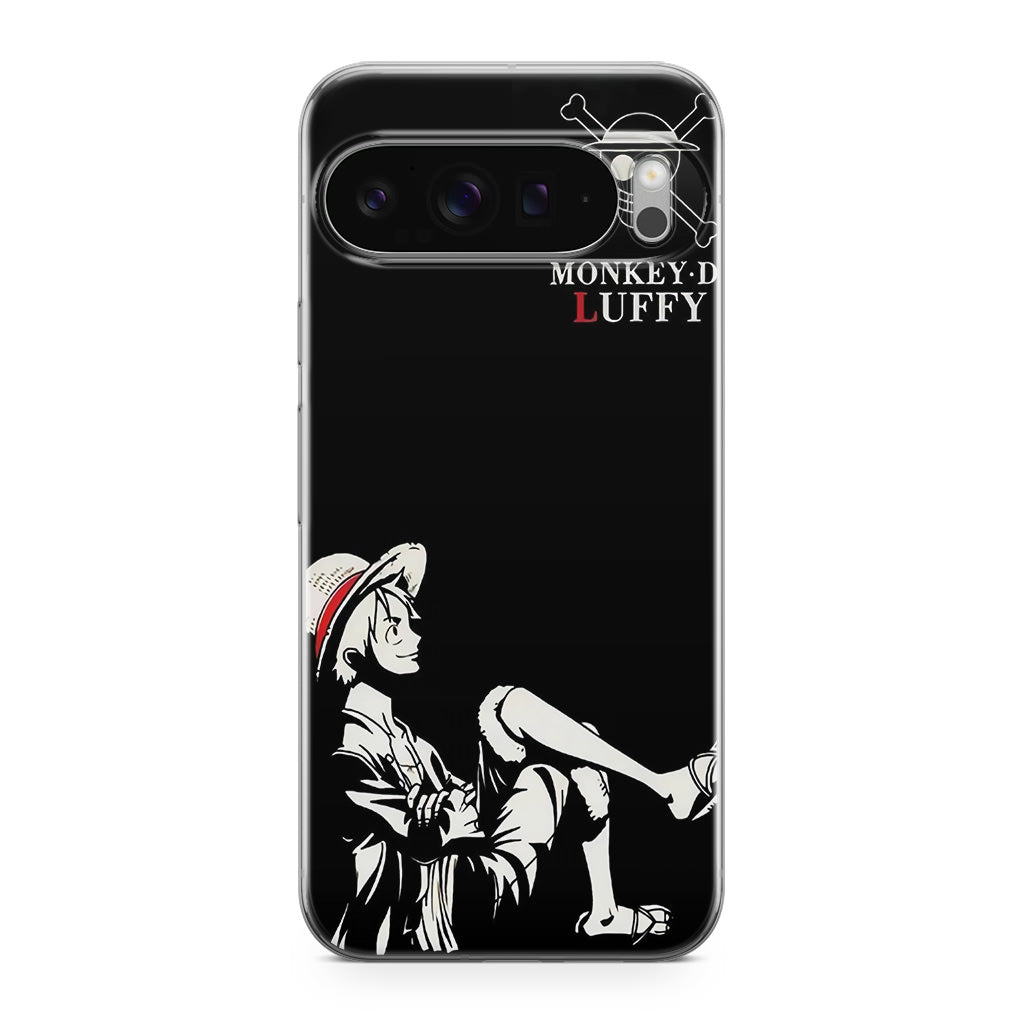 Monkey D Luffy Black And White Google Pixel 9 Pro / Pixel 9 Pro XL Case