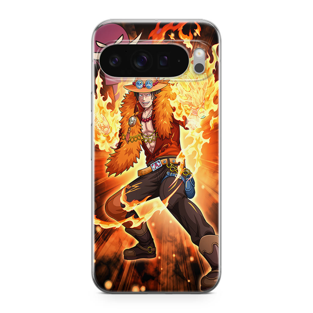 Portgas D Ace Fire Power Google Pixel 9 Pro / Pixel 9 Pro XL Case