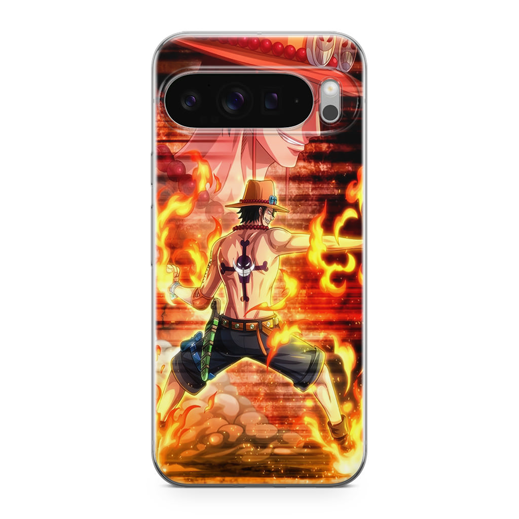 Portgas D Ace One Piece Google Pixel 9 Pro / Pixel 9 Pro XL Case