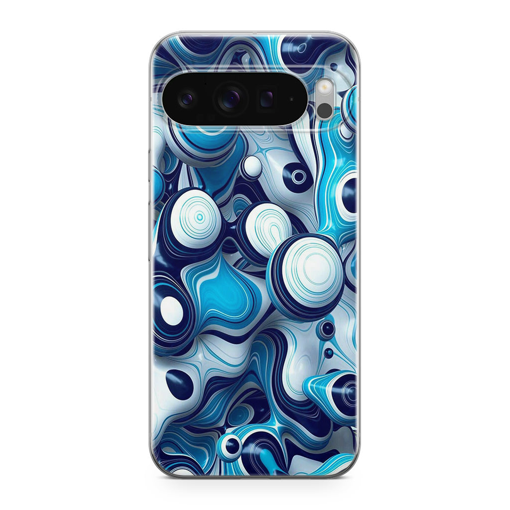 Abstract Art All Blue Google Pixel 9 Pro / Pixel 9 Pro XL Case