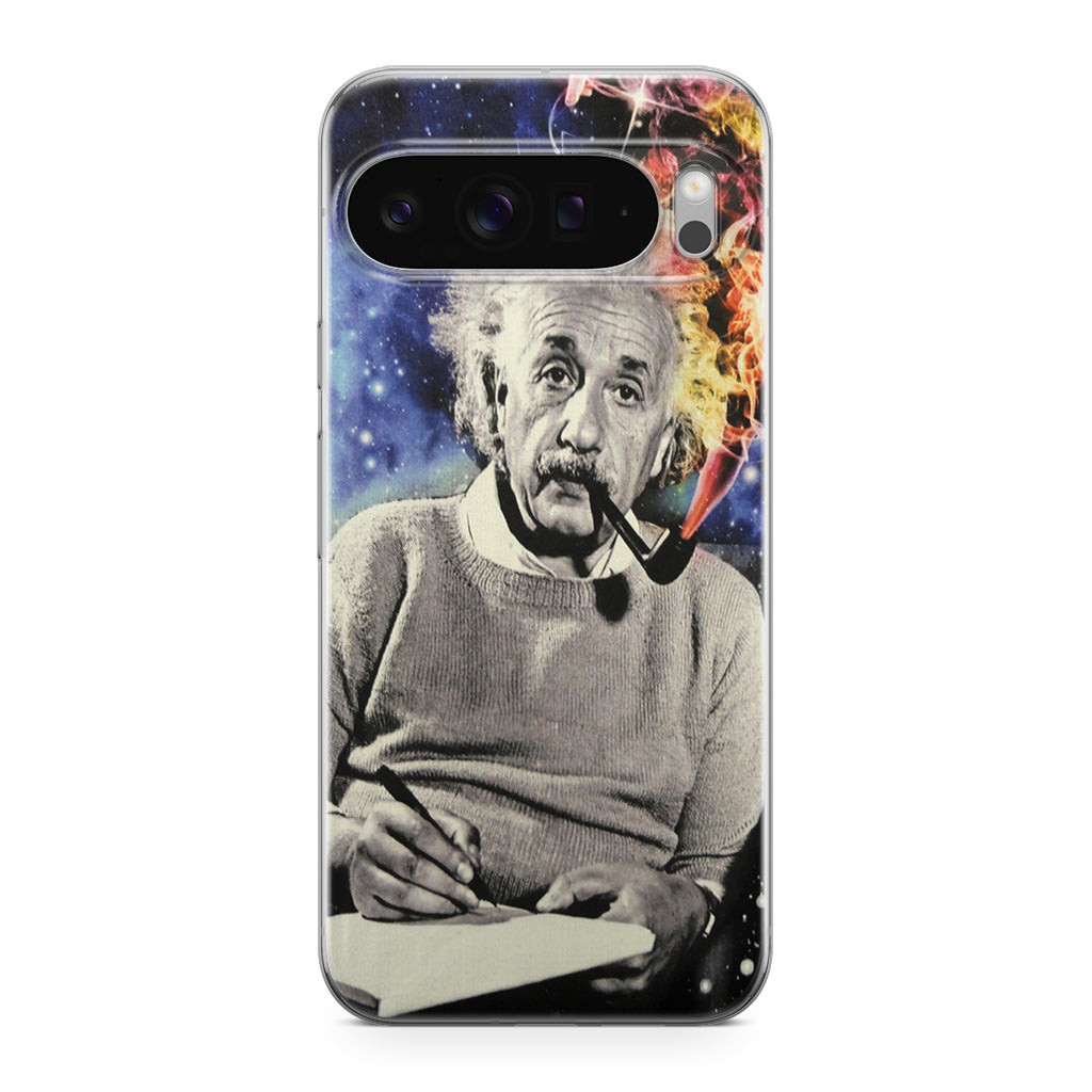 Albert Einstein Smoking Google Pixel 9 Pro / Pixel 9 Pro XL Case