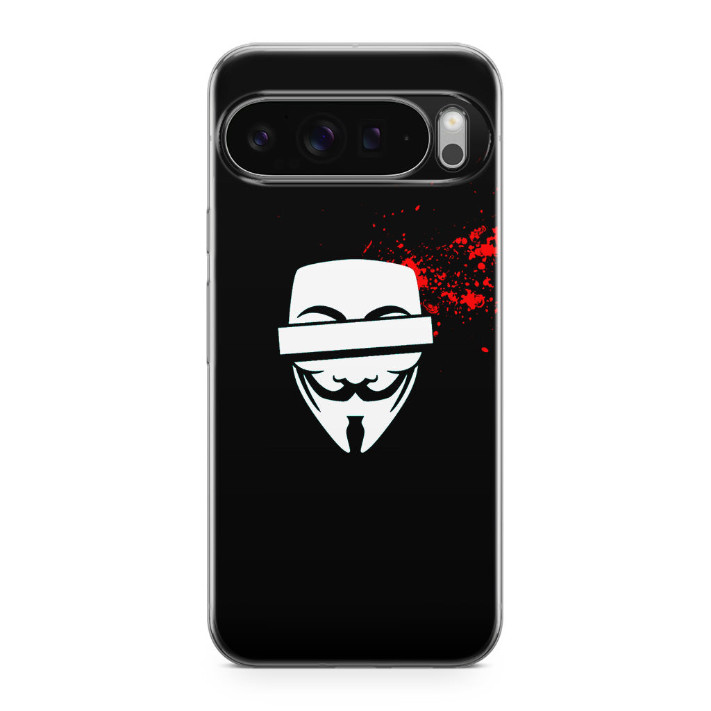 Anonymous Blood Splashes Google Pixel 9 Pro / Pixel 9 Pro XL Case