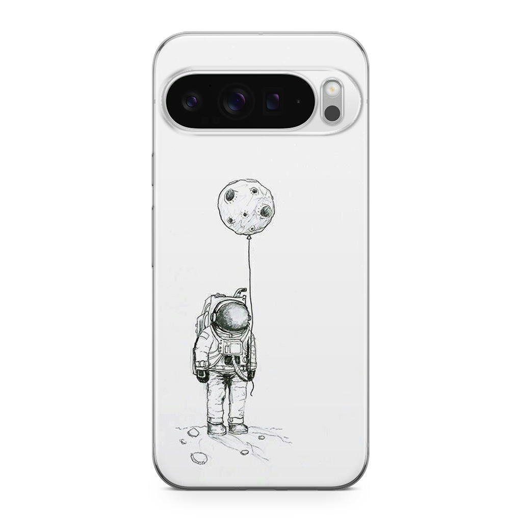 Astronaut Moon Balloon Google Pixel 9 Pro / Pixel 9 Pro XL Case