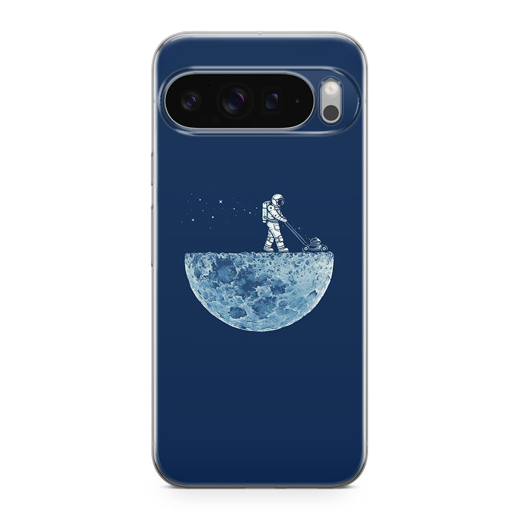 Astronaut Mowing The Moon Google Pixel 9 Pro / Pixel 9 Pro XL Case