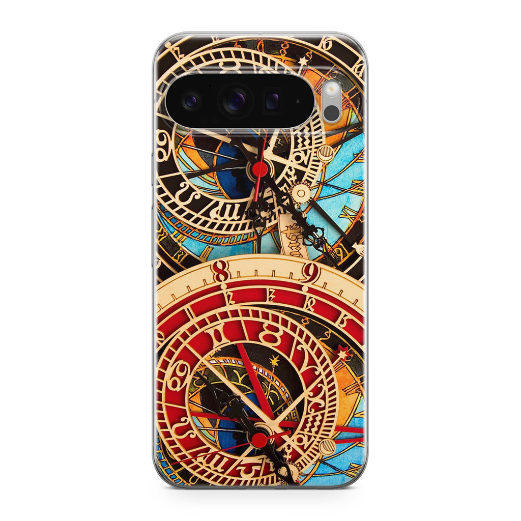 Astronomical Clock Google Pixel 9 Pro / Pixel 9 Pro XL Case