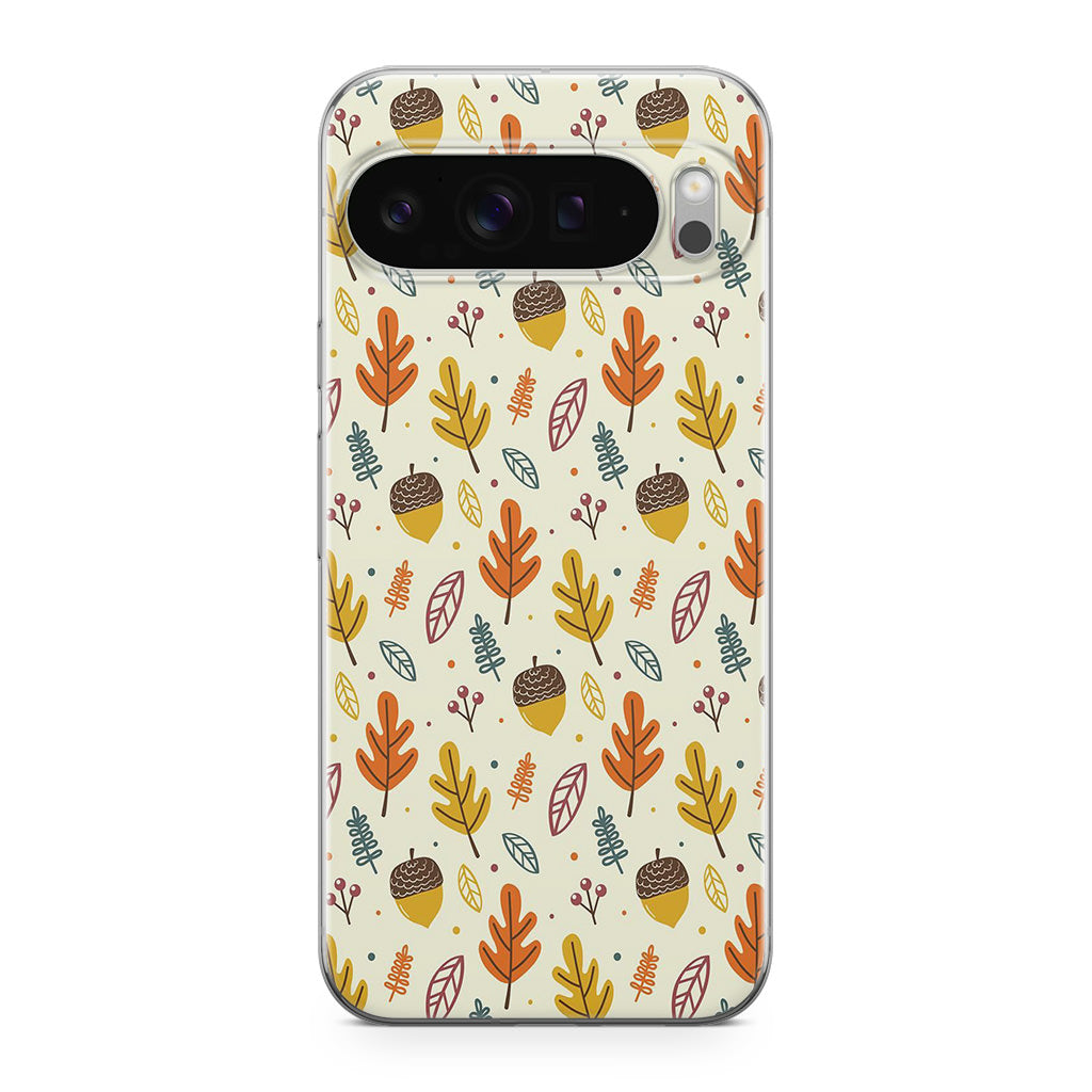 Autumn Things Pattern Google Pixel 9 Pro / Pixel 9 Pro XL Case