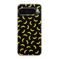 Bananas Fruit Pattern Black Google Pixel 9 Pro / Pixel 9 Pro XL Case