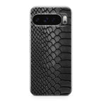 Black Snake Skin Texture Google Pixel 9 Pro / Pixel 9 Pro XL Case