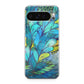 Colorful Art in Blue Google Pixel 9 Pro / Pixel 9 Pro XL Case