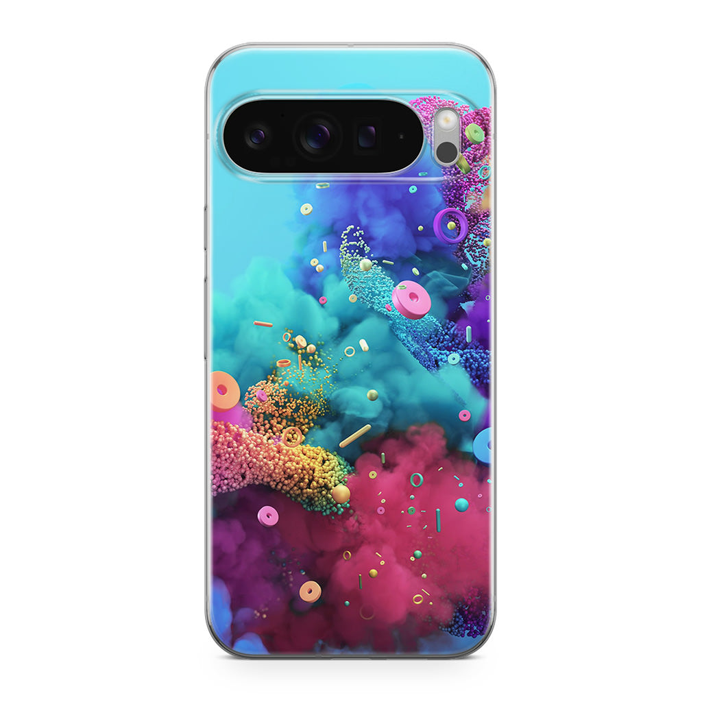 Colorful Smoke Boom Google Pixel 9 Pro / Pixel 9 Pro XL Case