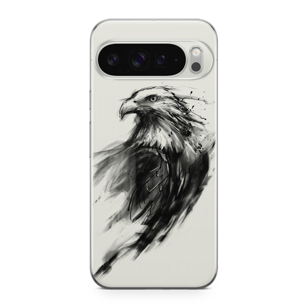 Eagle Art Black Ink Google Pixel 9 Pro / Pixel 9 Pro XL Case