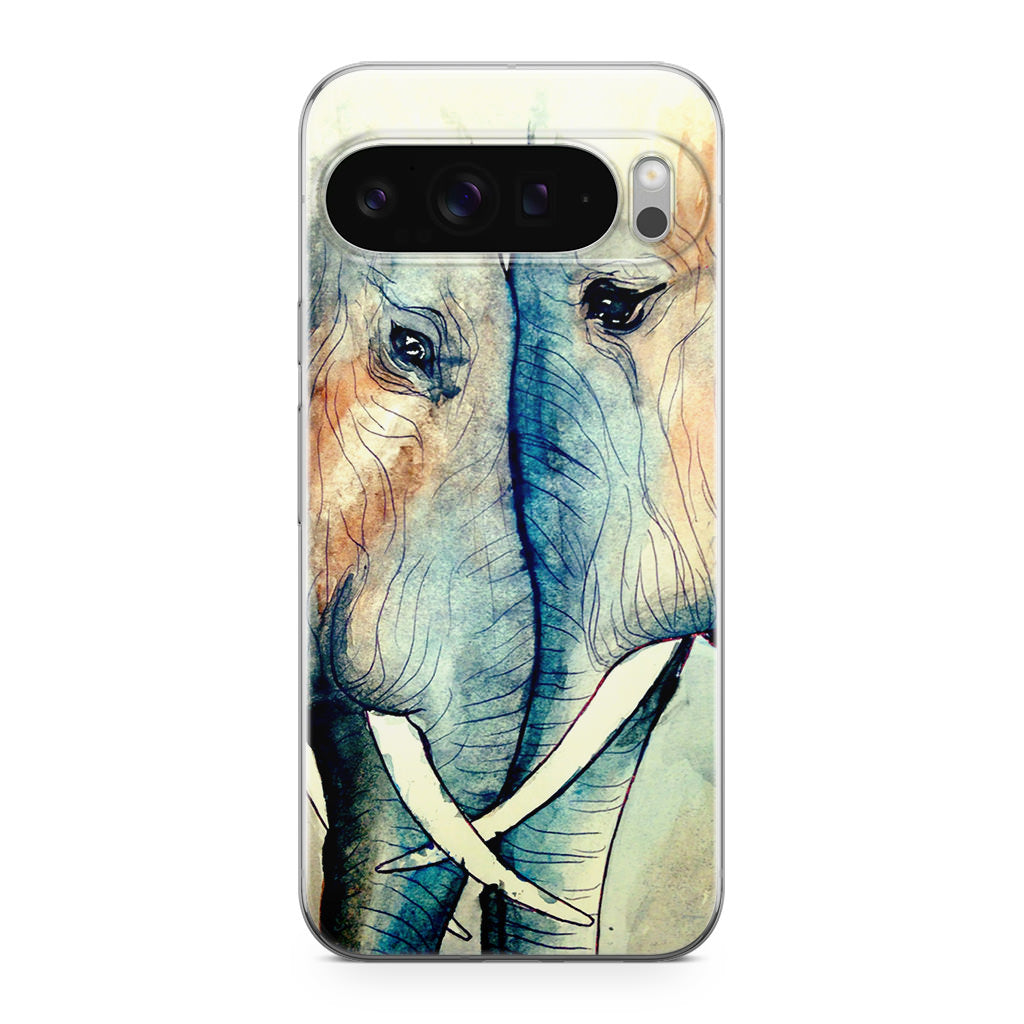 Elephants Sadness Google Pixel 9 Pro / Pixel 9 Pro XL Case