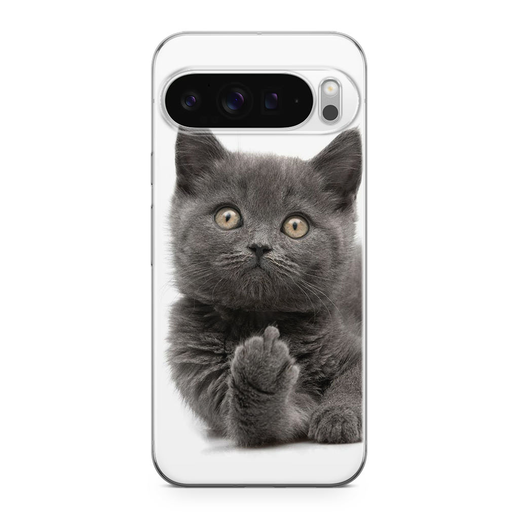 Finger British Shorthair Cat Google Pixel 9 Pro / Pixel 9 Pro XL Case