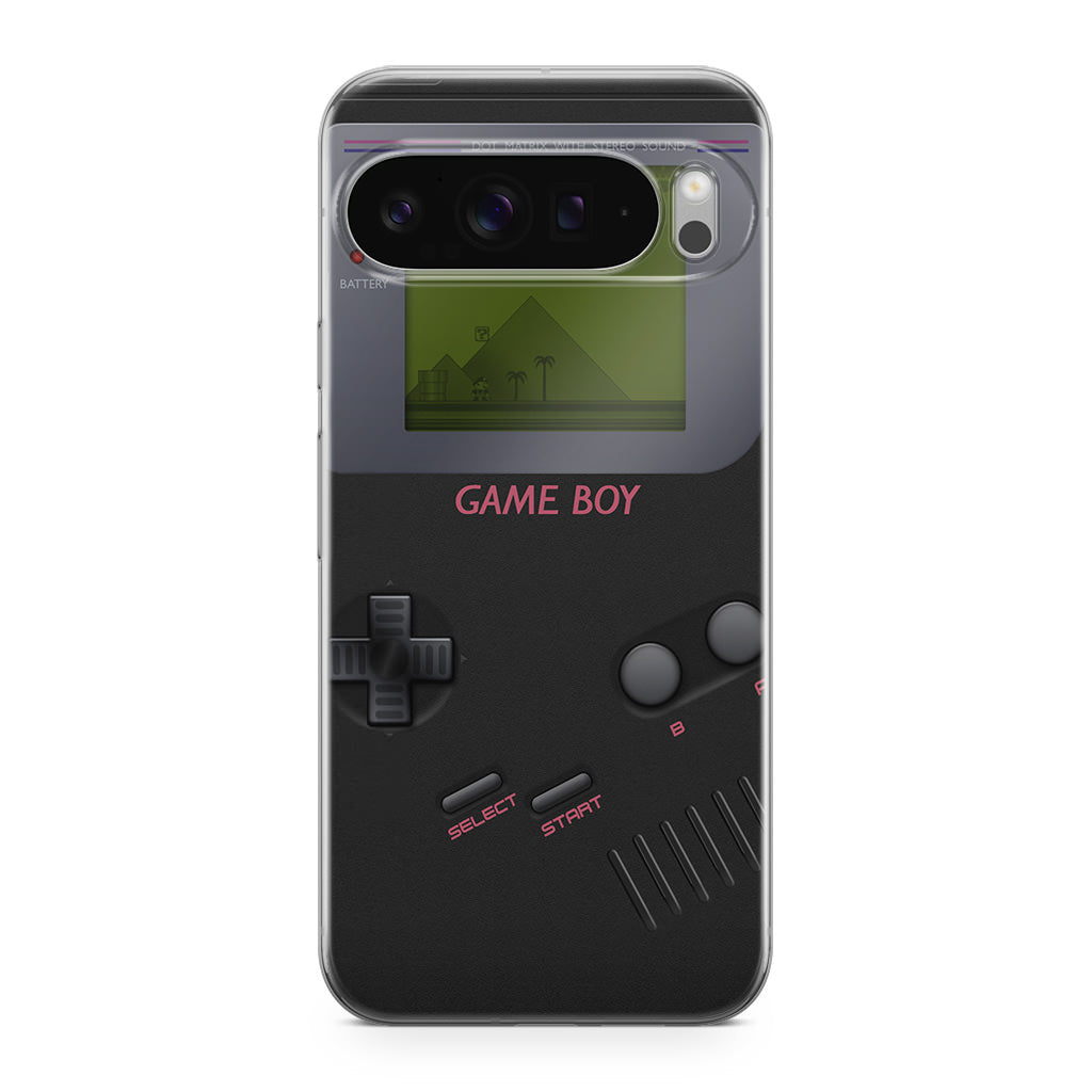 Game Boy Black Model Google Pixel 9 Pro / Pixel 9 Pro XL Case