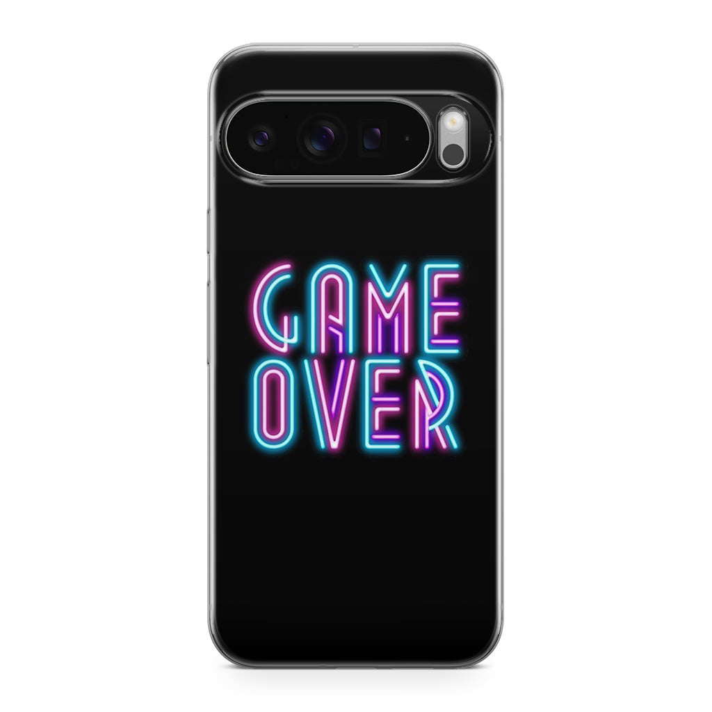 Game Over Neon Google Pixel 9 Pro / Pixel 9 Pro XL Case