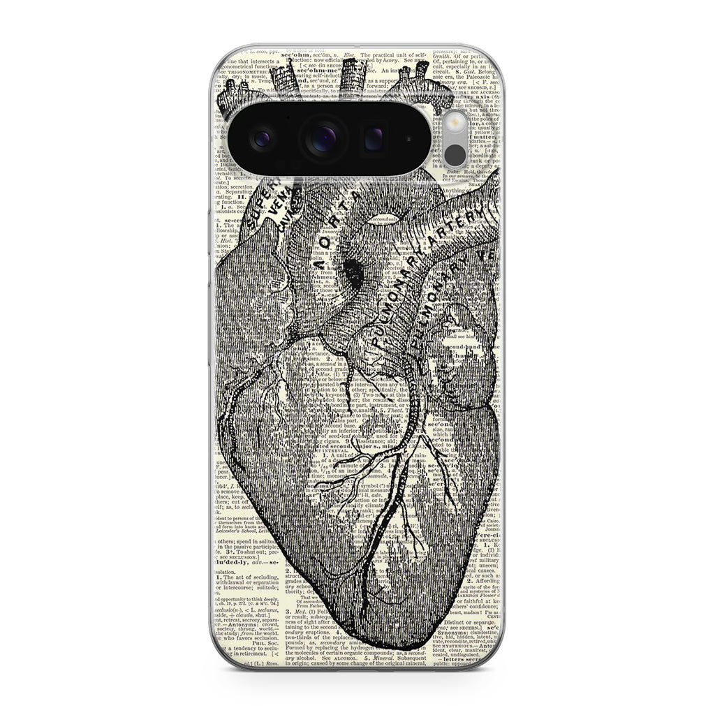 Heart Book Art Google Pixel 9 Pro / Pixel 9 Pro XL Case