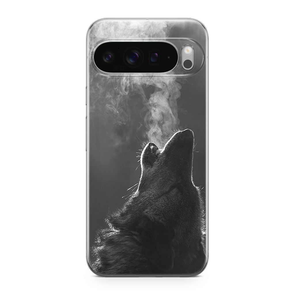 Howling Wolves Black and White Google Pixel 9 Pro / Pixel 9 Pro XL Case