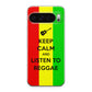 Keep Calm and Listen to Reggae Google Pixel 9 Pro / Pixel 9 Pro XL Case