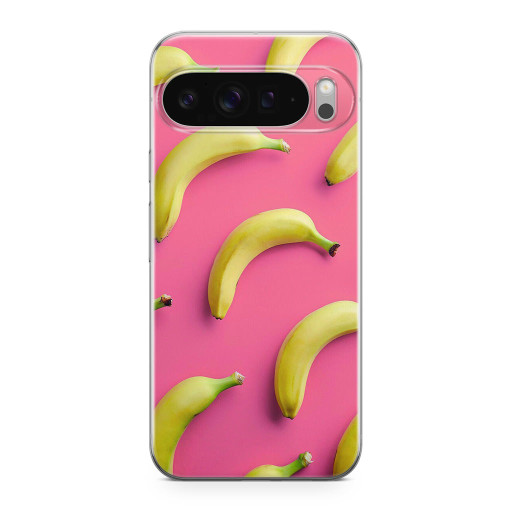 Real Bananas Fruit Pattern Google Pixel 9 Pro / Pixel 9 Pro XL Case