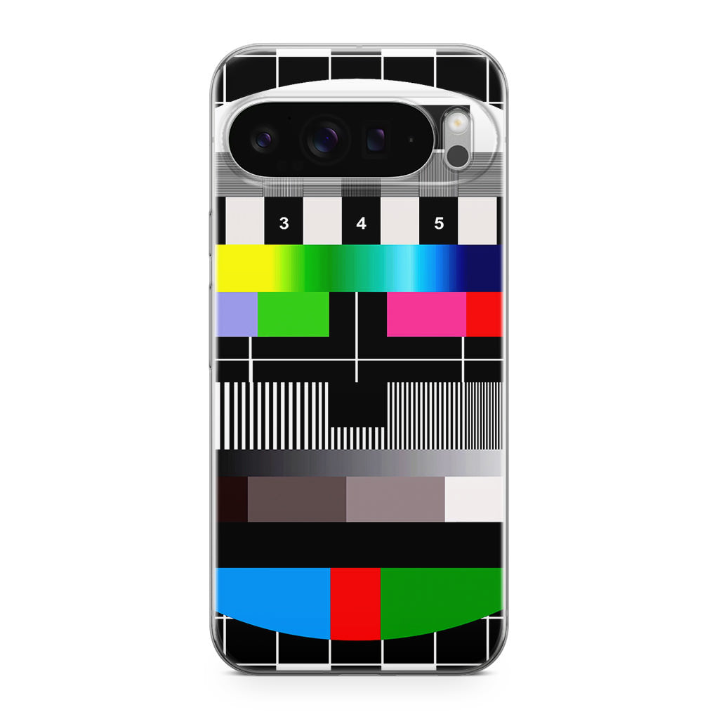 Scheme Pause TV Colorful Mesh Google Pixel 9 Pro / Pixel 9 Pro XL Case