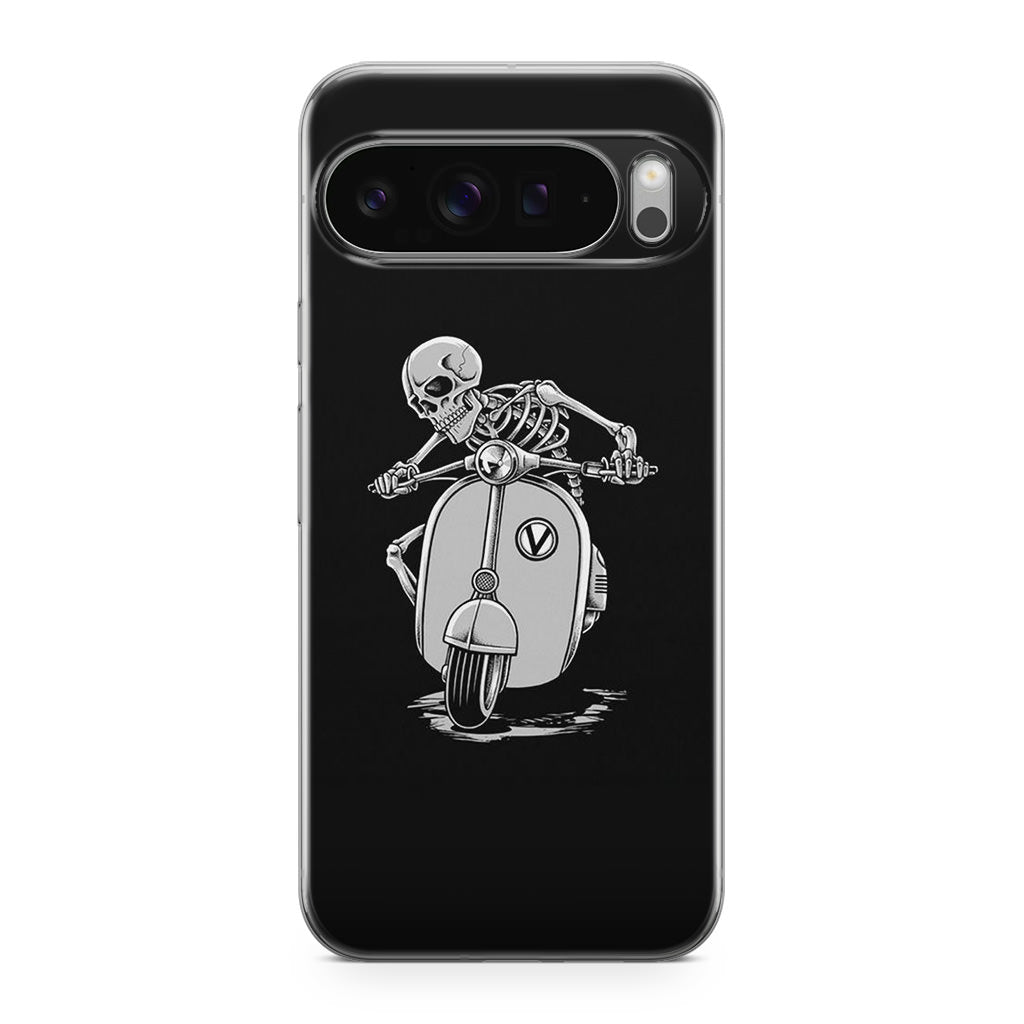 Skeleton Rides Scooter Google Pixel 9 Pro / Pixel 9 Pro XL Case