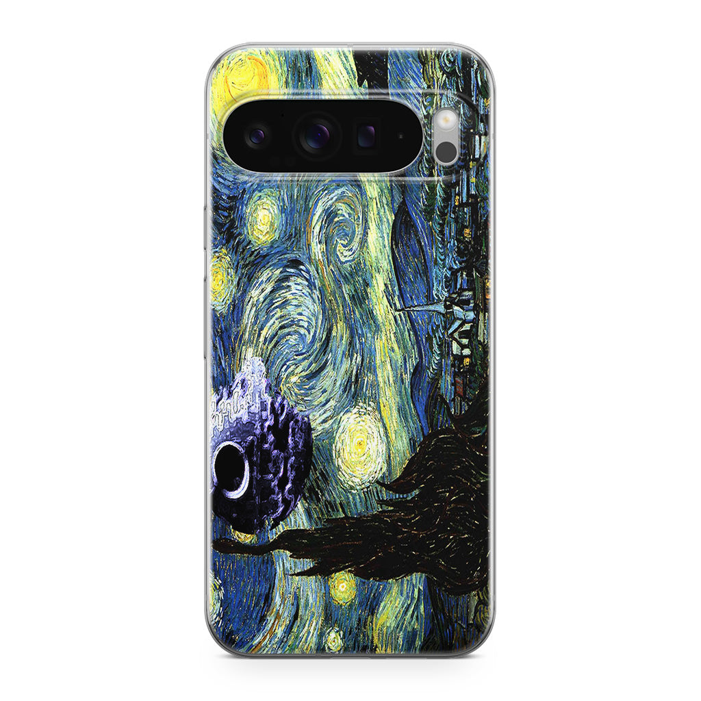 Skellington on a Starry Night Google Pixel 9 Pro / Pixel 9 Pro XL Case