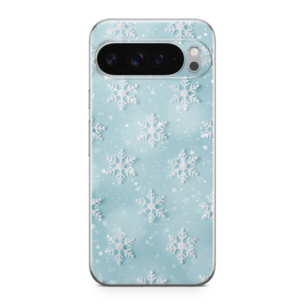 Snowflakes Pattern Google Pixel 9 Pro / Pixel 9 Pro XL Case