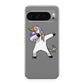 Unicorn Dabbing Grey Google Pixel 9 Pro / Pixel 9 Pro XL Case