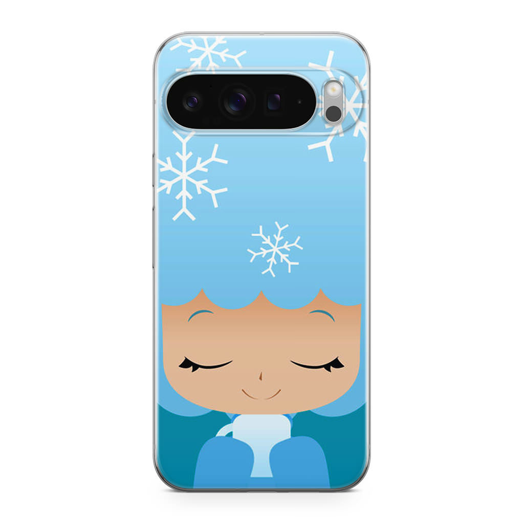 Winter Afro Girl Google Pixel 9 Pro / Pixel 9 Pro XL Case