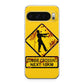 Zombie Crossing Sign Google Pixel 9 Pro / Pixel 9 Pro XL Case