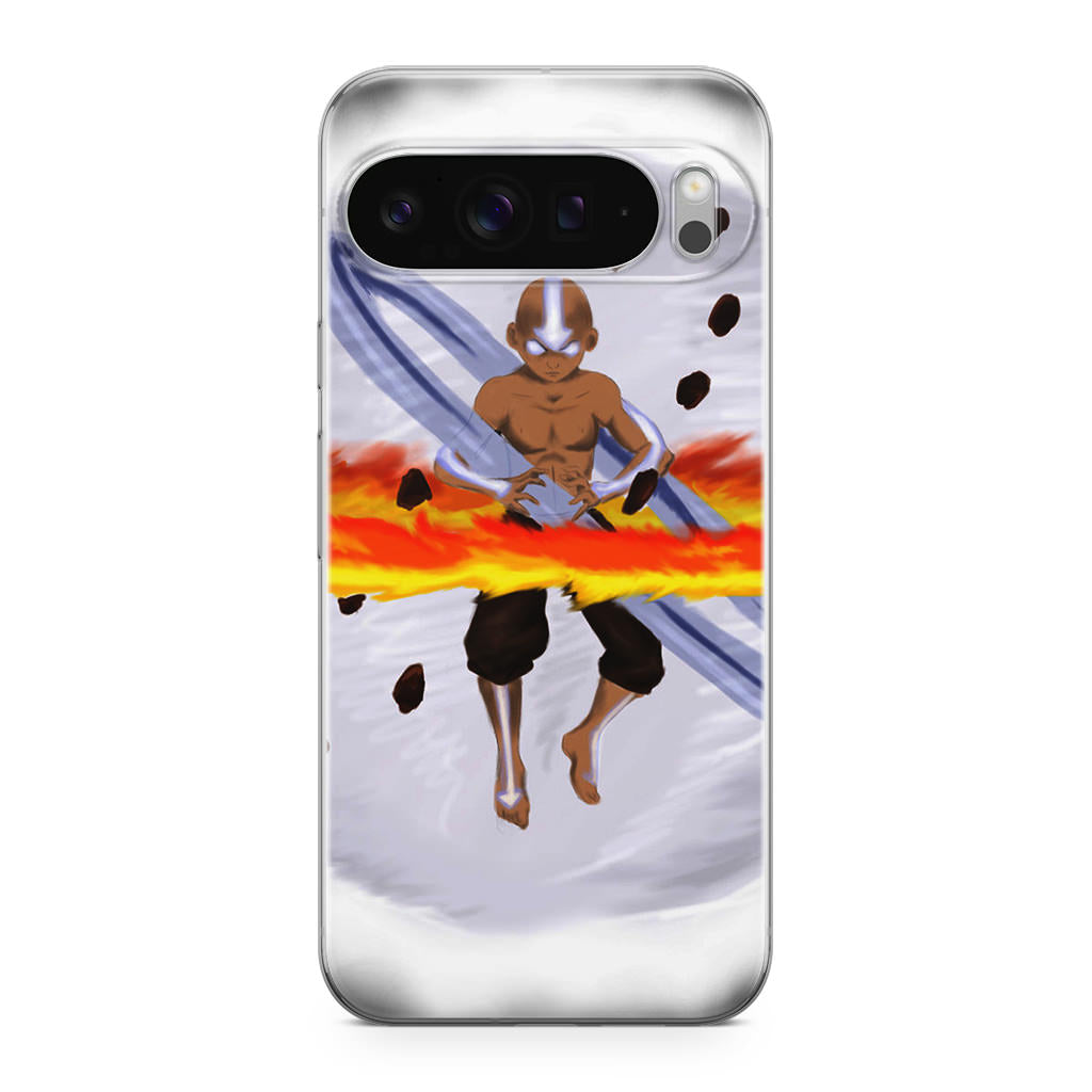 Avatar Aang Controls Four Elements Google Pixel 9 Pro / Pixel 9 Pro XL Case