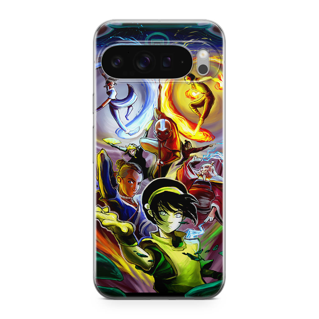 Avatar The Last Airbender Characters Google Pixel 9 Pro / Pixel 9 Pro XL Case