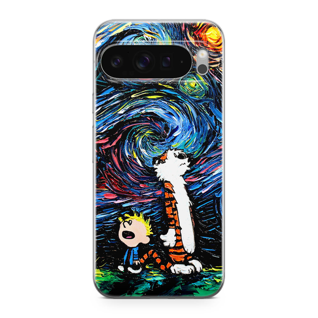 Calvin Art At Starry Night Google Pixel 9 Pro / Pixel 9 Pro XL Case