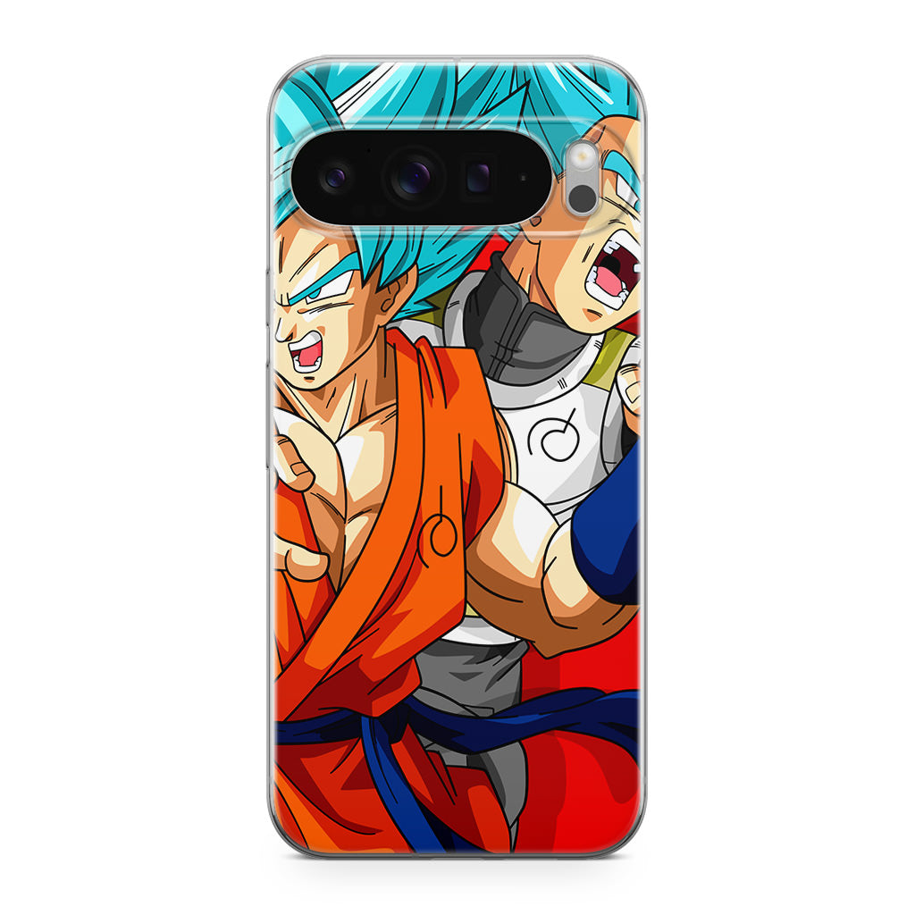 Dragon Ball Super SSGSS Goku And Vegeta Google Pixel 9 Pro / Pixel 9 Pro XL Case