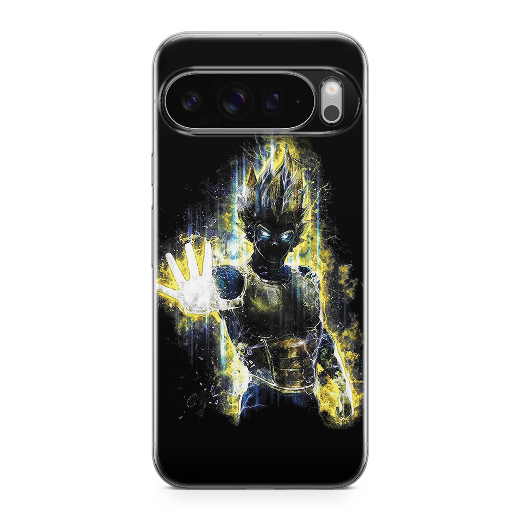 Dragon Ball Z Vegeta Böser Saiyajin Prinz Google Pixel 9 Pro / Pixel 9 Pro XL Hülle