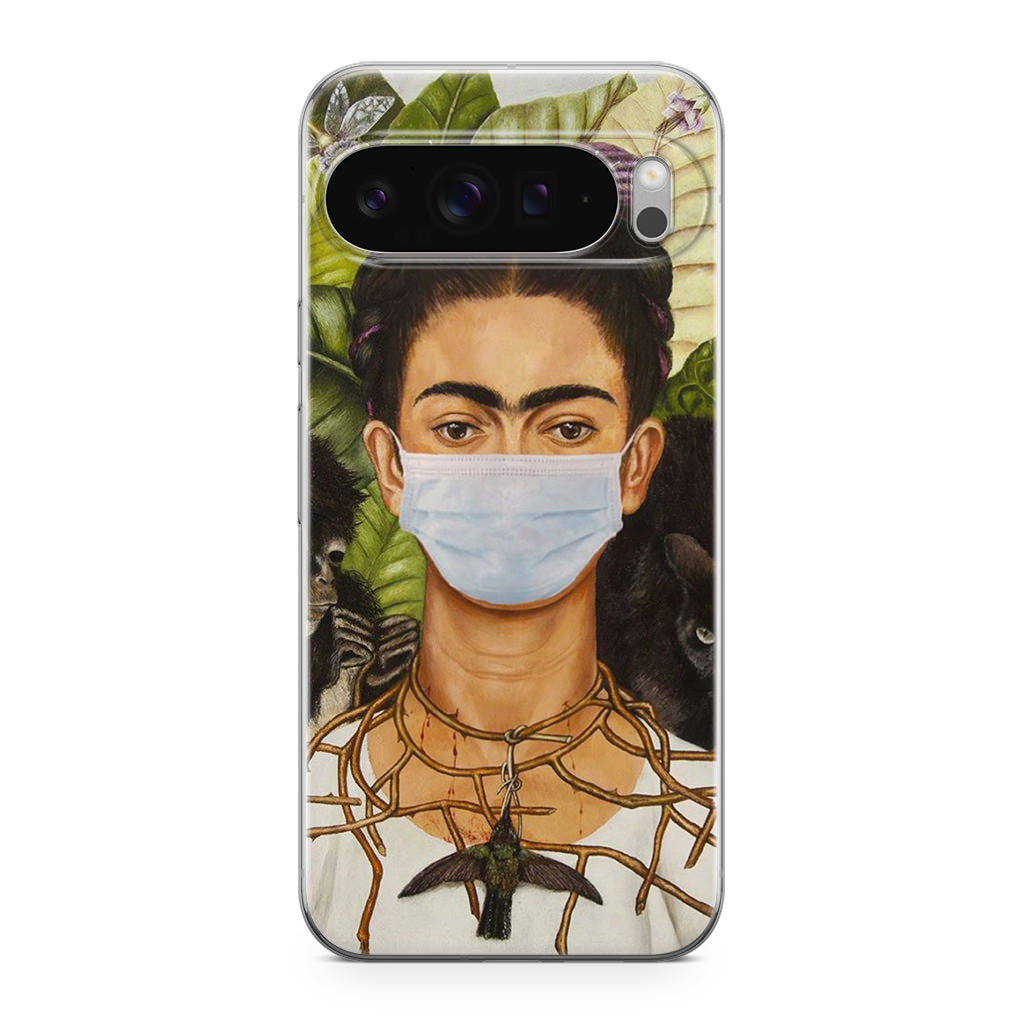 Frida Kahlo Wear Mask Google Pixel 9 Pro / Pixel 9 Pro XL Case